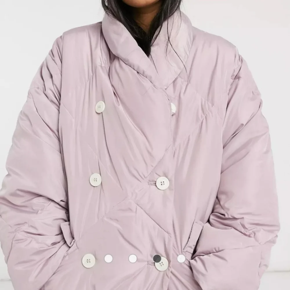 Free People Ella Puffer Women's Oversized Long Coat Size S - Picture 5 of 7